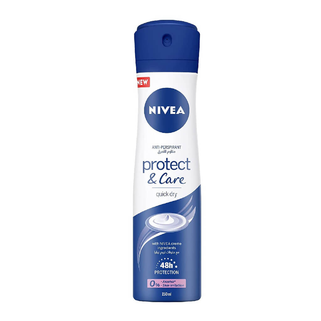 اسپری_ضد_تعریق_زنانه_نیوآ_|_Nivea_مدل_Protect_&_Care_حجم_150_میل
